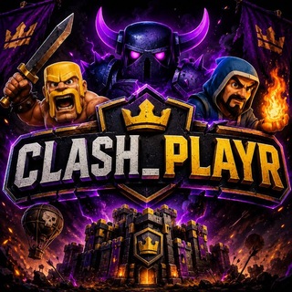 Telegram profile photo for CLASH PLAYR | CoC | Supercell