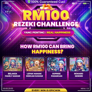 Telegram profile photo for 🎮 EpicWin Community Rezeki Gang 🔥