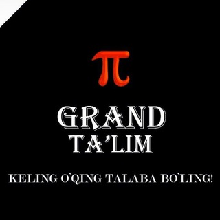 Telegram profile photo for Grand Ta'lim (Furqat)