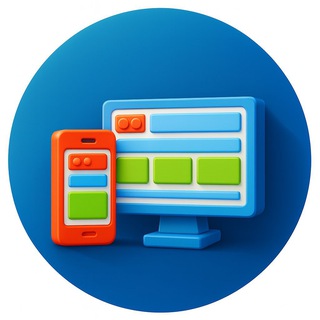 Telegram profile photo for Макеты для вёрстки сайтов | Figma