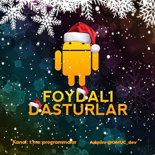 Telegram profile photo for Foydali Dasturlar