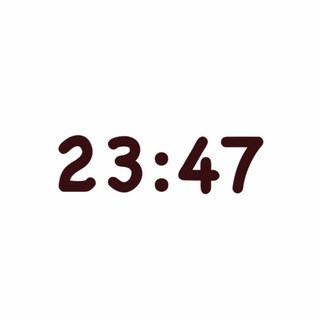Telegram profile photo for 23:47