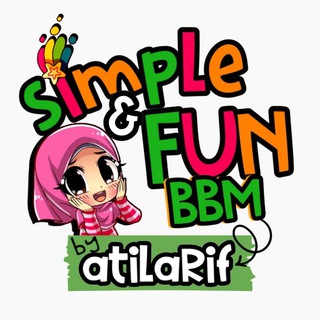 Telegram profile photo for SIMPLE AND FUN BBM 👩🏫 by atilarif