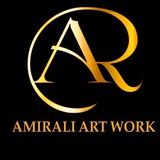 Telegram profile photo for AMIRALI ART WORK