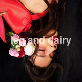Telegram profile photo for leg and dairy 💜