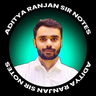 Telegram profile photo for ADITYA RANJAN SIR NOTES 🇮🇳