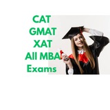 Telegram profile photo for CAT GMAT XAT MBA EXAMS