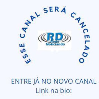 Telegram profile photo for Esse canal será apagado! Entre no novo (link na bio)