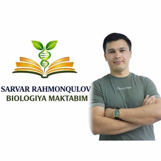 Telegram profile photo for BIOLOGIYA | SARVAR RAHMONQULOV