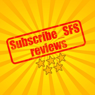 Telegram profile photo for @Subscribe_SFS_reviews