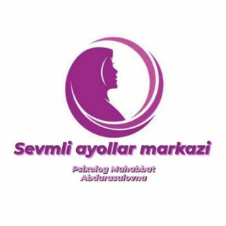 Telegram profile photo for SEVIMLI AYOLLAR. Muhabbat Abdurasulovna bilan