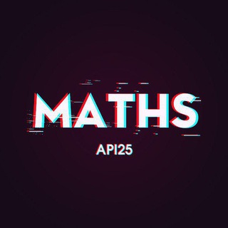 Telegram profile photo for Maths Api 2025