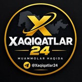 Telegram profile photo for XAQIQAT 24