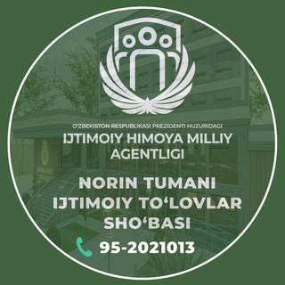 Telegram profile photo for NORIN IJTIMOIY NAFAQALAR