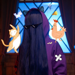 Telegram profile photo for Ательє Чеширського Кота 🐱🪡✨