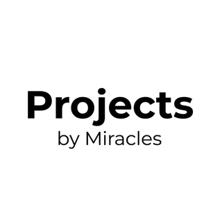 Telegram profile photo for Projects by Miracles