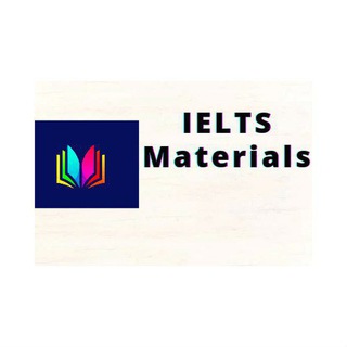 Telegram profile photo for IELTS Materials🎖