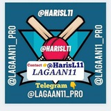 Telegram profile photo for LAGAAN11 STATS🏏