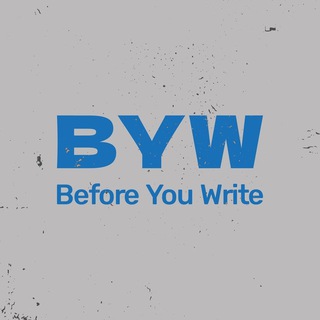 Telegram profile photo for Before You Write | BYW