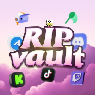 Telegram profile photo for rip vault