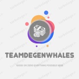 Telegram profile photo for TeamDegenWhales