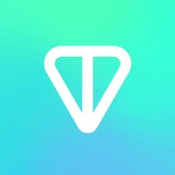Telegram profile photo for Toncoin says 🤐