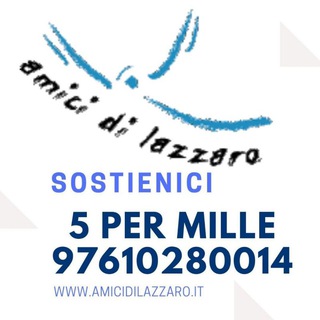 Telegram profile photo for Amici di Lazzaro Blog 📢