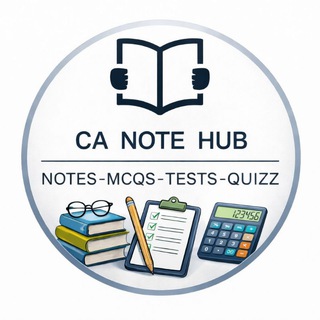 Telegram profile photo for CA NOTE HUB