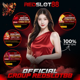 Telegram group profile photo for REDSLOT88 OFFICIAL 🔥