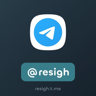 Telegram profile photo for RESIGH