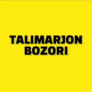 Telegram profile photo for TALIMARJON BOZORI | RASMIY ●