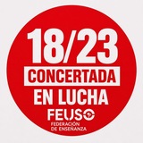 Telegram profile photo for FEUSO CyL Información actualizada Enseñana Laboral Formación Becas