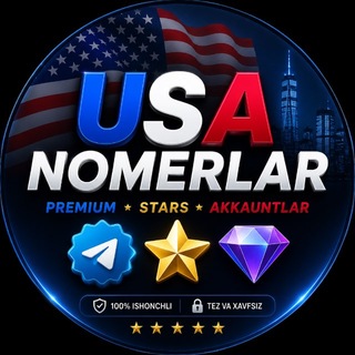 Telegram profile photo for USA nomerlar