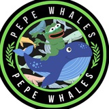 Telegram profile photo for Pepe Whales 🐳 | Official Channel