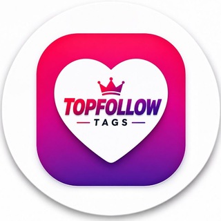 Telegram profile photo for Topfollow tags app