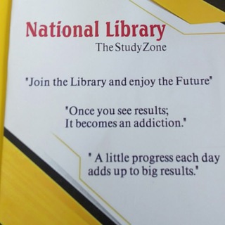 Telegram profile photo for National Library ( SKPD) K.G ROAD