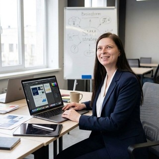 Telegram profile photo for Evgenia smm,инфографика.
