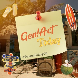 Telegram profile photo for GEN!ACT TODAY. π§π