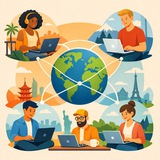Telegram profile photo for Full remote jobs