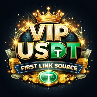 Telegram profile photo for VIP USDT first Link Source