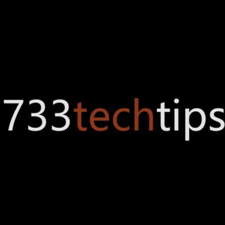 Telegram profile photo for 733 Tech Tips (Public)