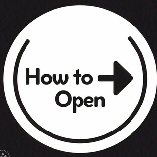Telegram profile photo for How To Open 👐