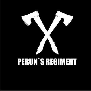 Telegram profile photo for Perun's regiment/Перунів Полк Принтовані футболки,худі, Шорти, світшоти