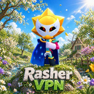 Telegram profile photo for RasherVPN