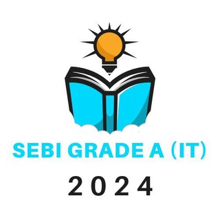 Telegram profile photo for SEBI GRADE A 2025 (IT)