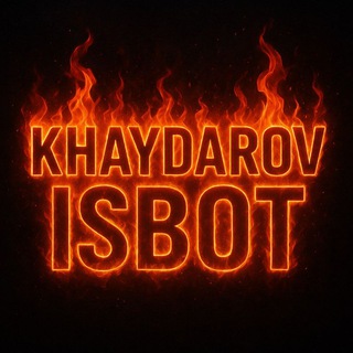 Telegram profile photo for Khaydarov #otziv