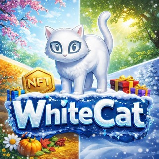 Telegram profile photo for whitecat