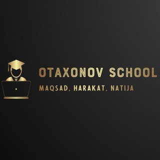 Telegram profile photo for "Otaxonov School" Oʻquv markazi