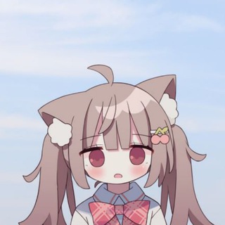 Telegram profile photo for blue sky. white clouds.