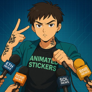 Telegram profile photo for ๐ TG Animated Stickers ๐